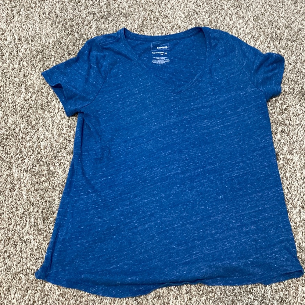 Cobalt blue comfy every day tee- Size S